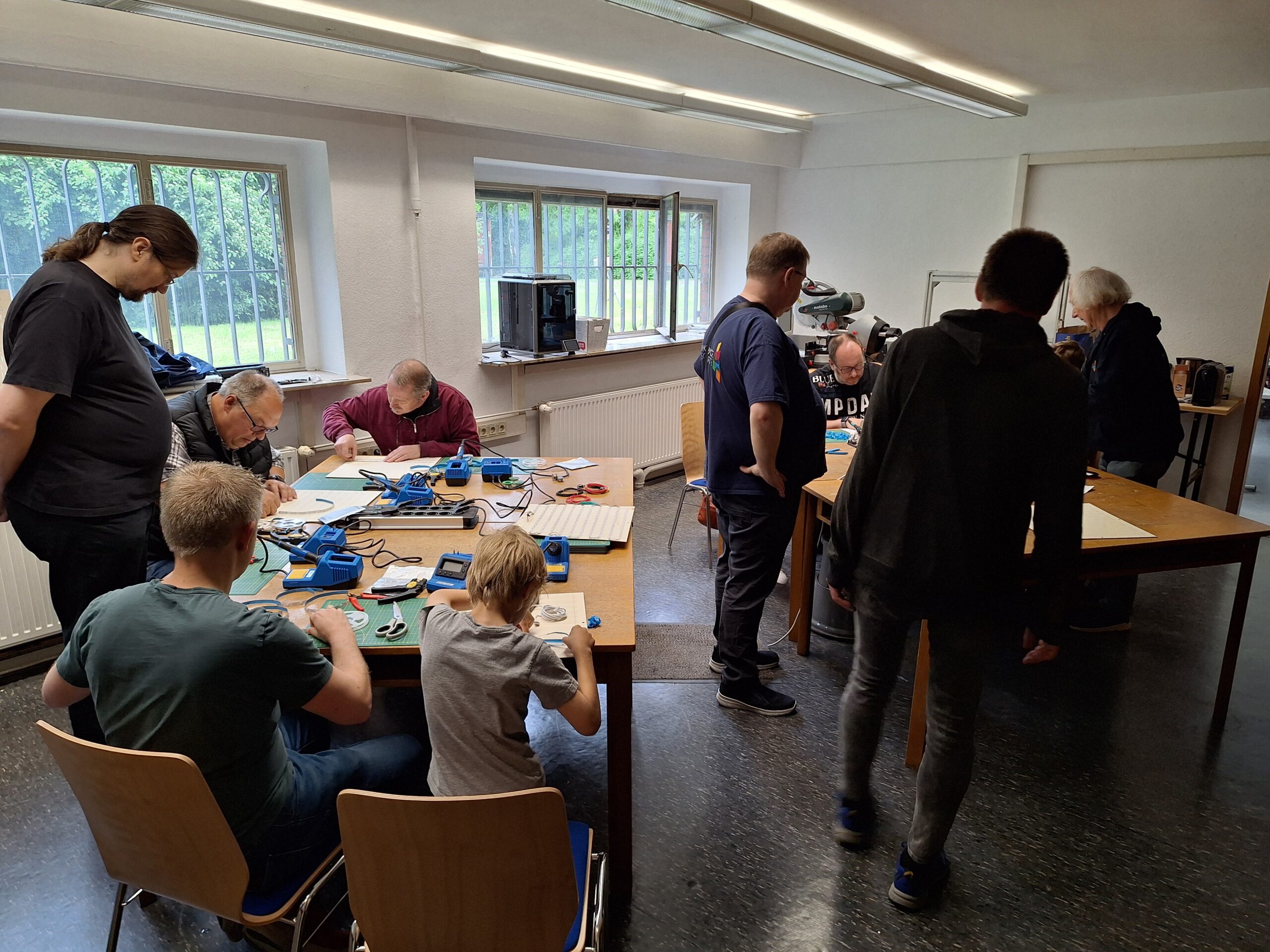 Buchstaben-Uhr Workshop