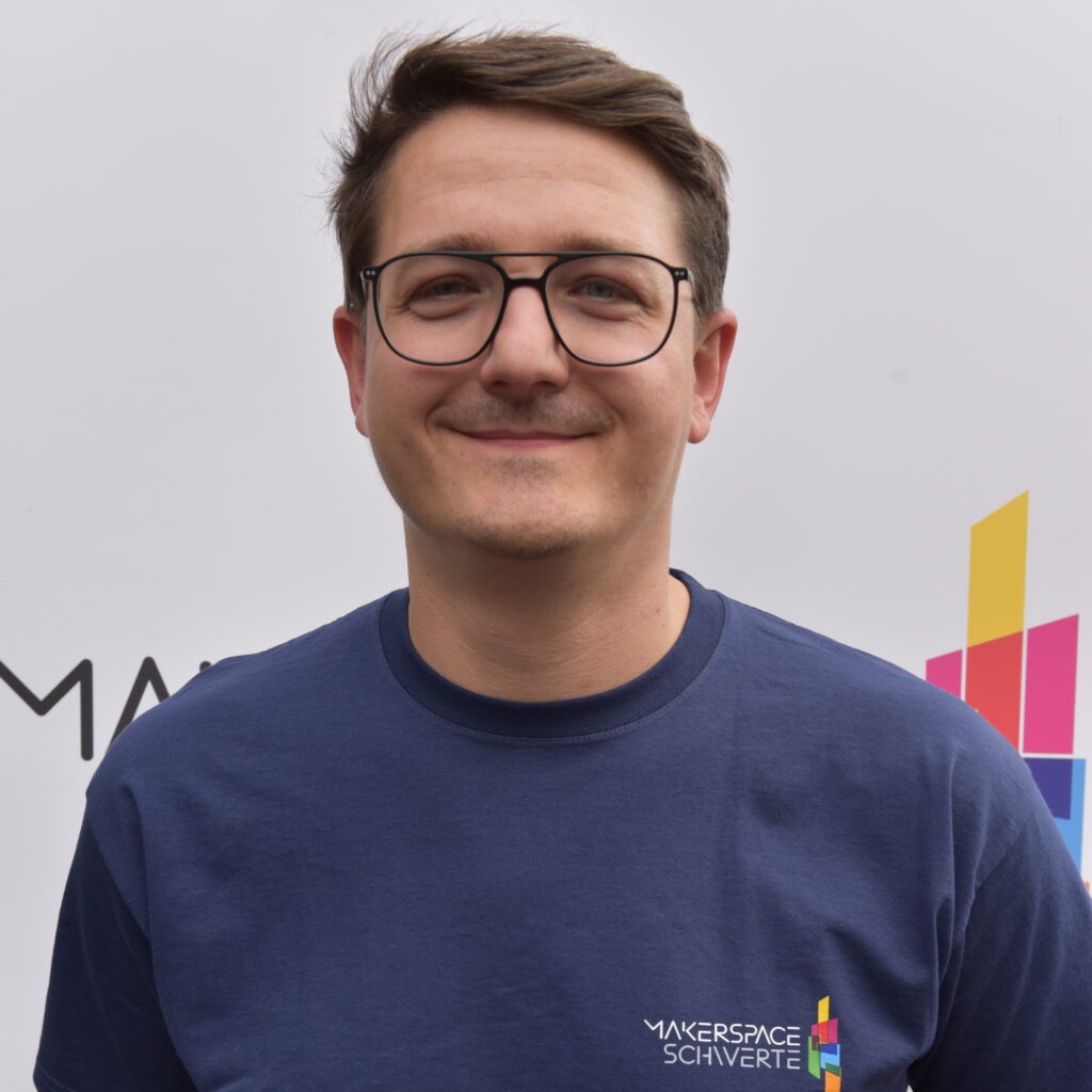 Dominik Schrezenmaier - Vorstandsmitglied des Maker-Space Schwerte e.V.
