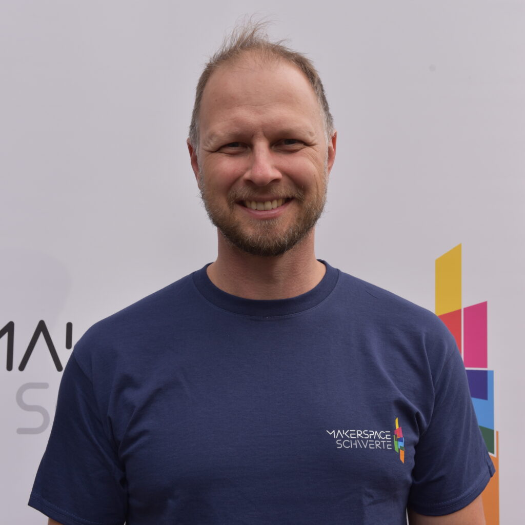 Jens Ewald - Vorstandsmitglied des Maker-Space Schwerte e.V.